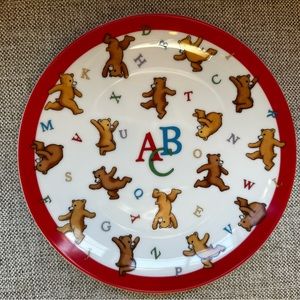 Tiffany & Co “Alphabet Bears” plate and cup.